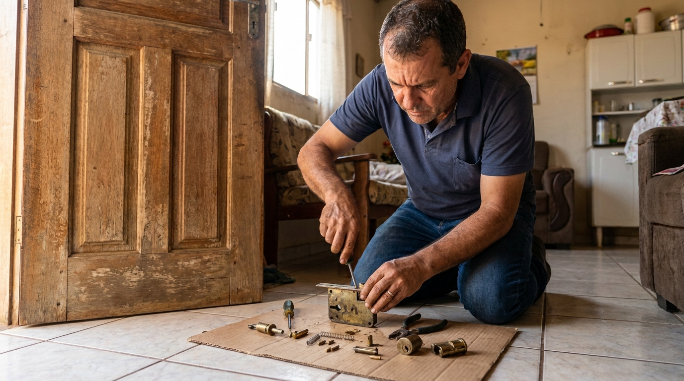 Reparo de Maçaneta em Montes Claros‑MG